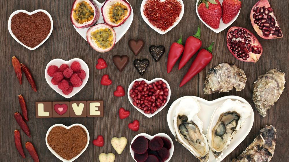 Foods on table to increase libido