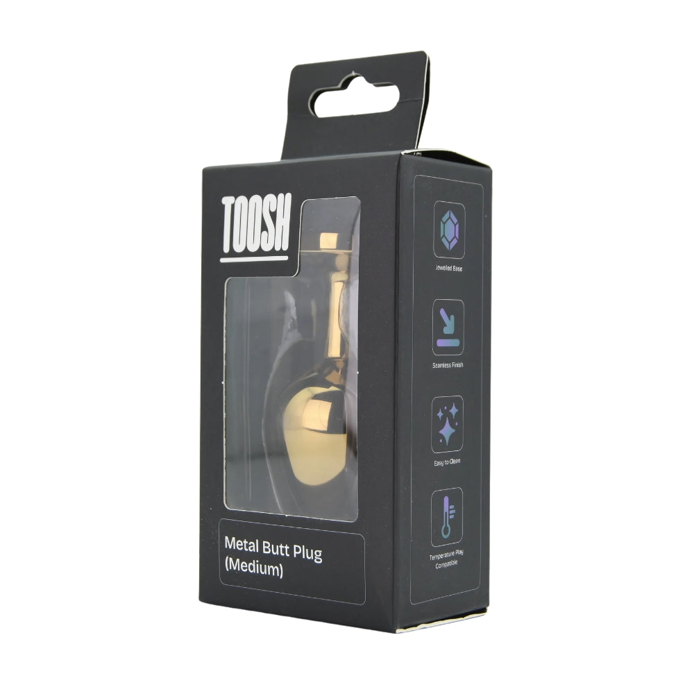 toosh-gold-metal-butt-plug-medium-clear-stone