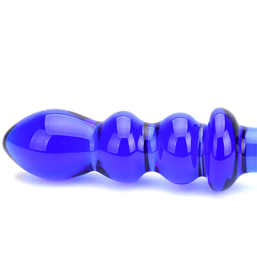 spectrum-ribbed-g-spot-glass-dildo