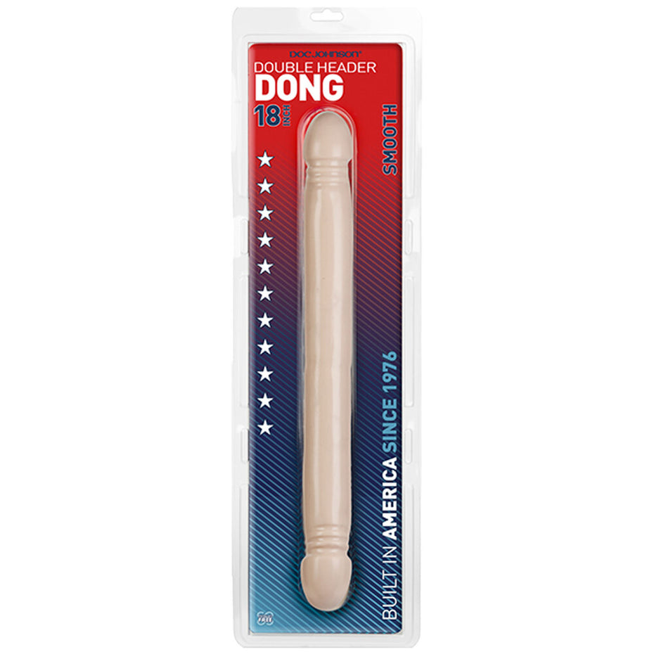 18 Inch Smooth Double Ended Dong