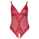 Red Crotchless Body from Cottelli Curves.
