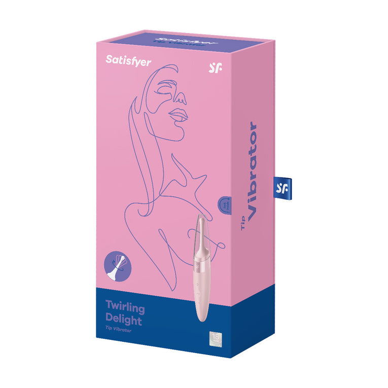 Rose Satisfyer Clit Stim with Twirling Action