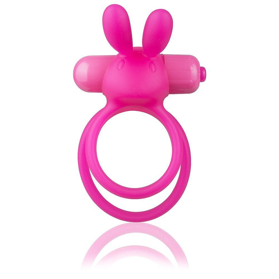 Pink Vibrating Cock Ring - Screaming O OHare XL
