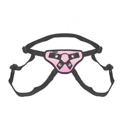 Pink Strap-On Harness by Lux Fetish