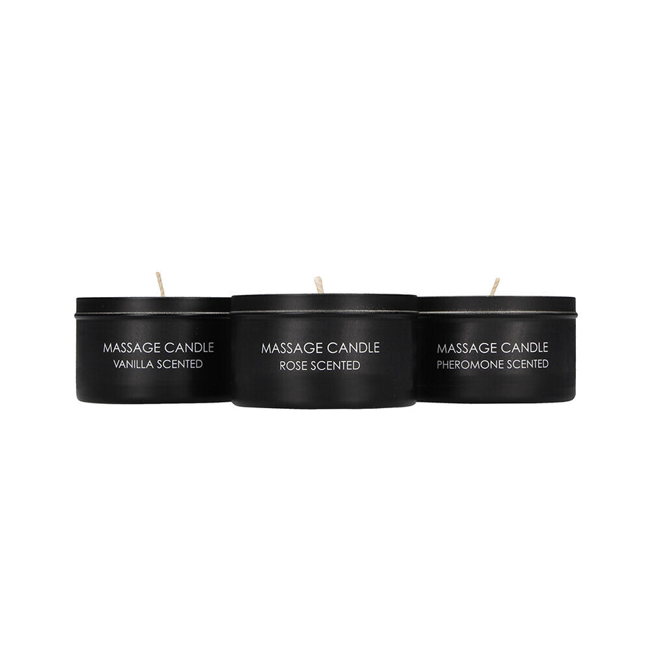 Set of 3 Massage Candles by Ouch