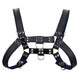 Small-Medium Blue Bulldog Chest Harness for Comfort and Support