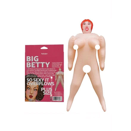 Inflatable Big Betty Doll for Plus-Size Fun.