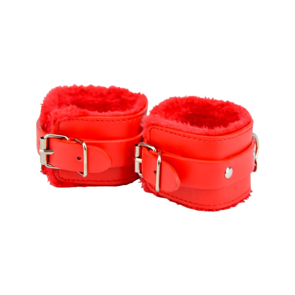 bound-to-please-furry-plush-wrist-cuffs-red