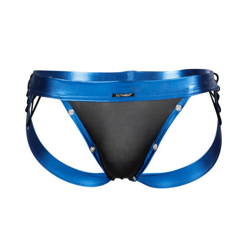 c4m-desire-jockstrap-blue-leatherette-medium