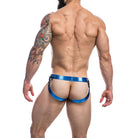 c4m-desire-jockstrap-blue-leatherette-extra-large