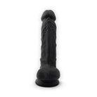 7-inch-realistic-silicone-dual-density-dildo-with-suction-cup-and-balls-black