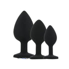 toosh-silicone-butt-plug-black-set-of-3-clear-stone