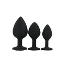 toosh-silicone-butt-plug-black-set-of-3-clear-stone