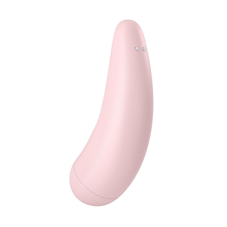 Pink Curvy 2+ Clitoral Massager with App Control.