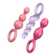 Set of 3 Multicolour Anal Plugs by Satisfyer Booty Call