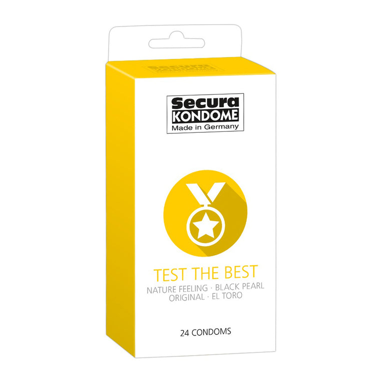 Secura Best Mix Condoms Pack of 24 - Lab Tested