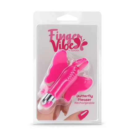 Rechargeable Finger Vibe - ToyJoy Butterfly Pleaser