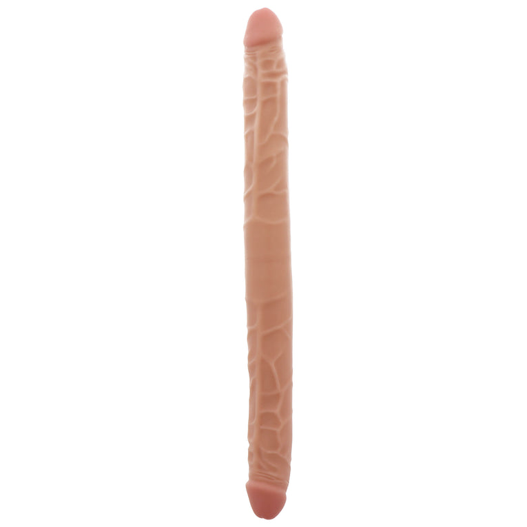 16 Double Dildo in Flesh Color - Realistic Feel!