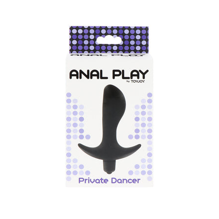 Black Vibrating Anal Play ToyJoy Private Dancer.