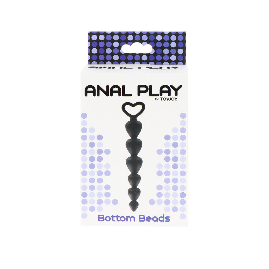 Black Anal Bottom Beads by ToyJoy