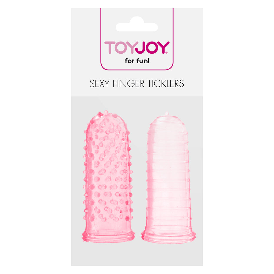 Pink Finger Ticklers by ToyJoy for Sensual Play.