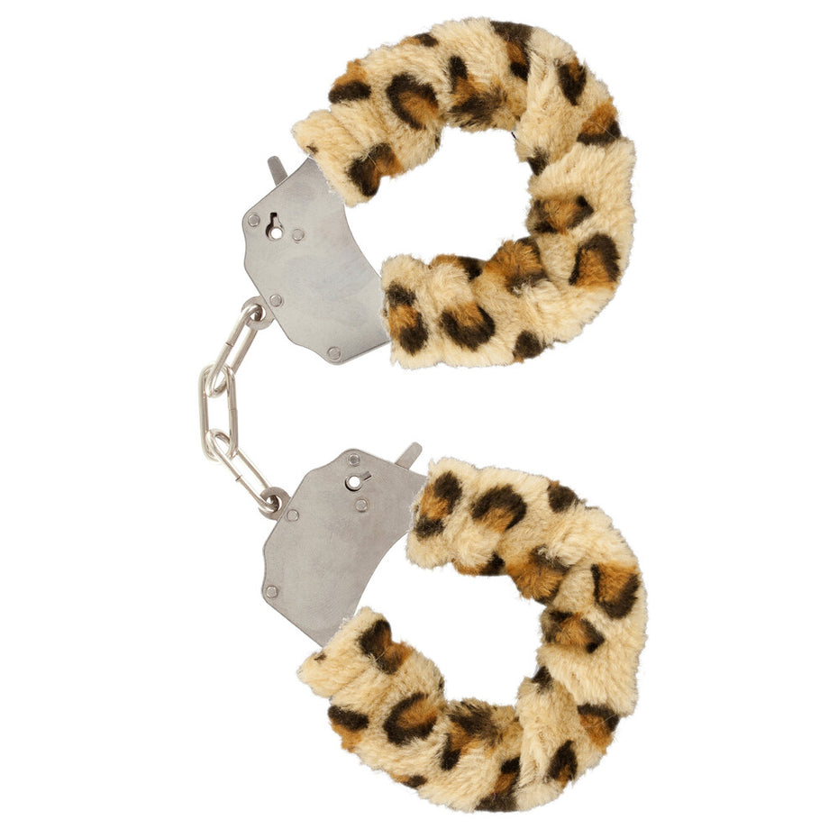 Leopard Fur Wrist Cuffs by ToyJoy