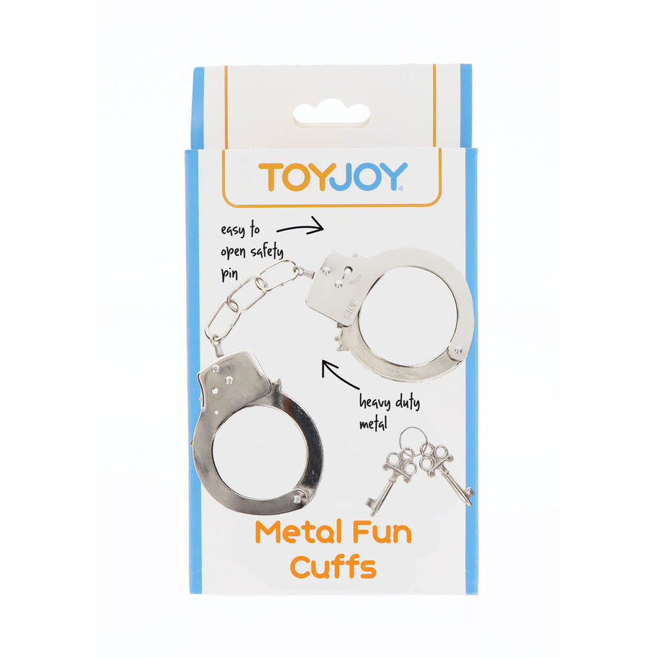 Metal ToyJoy Handcuffs for Fun.