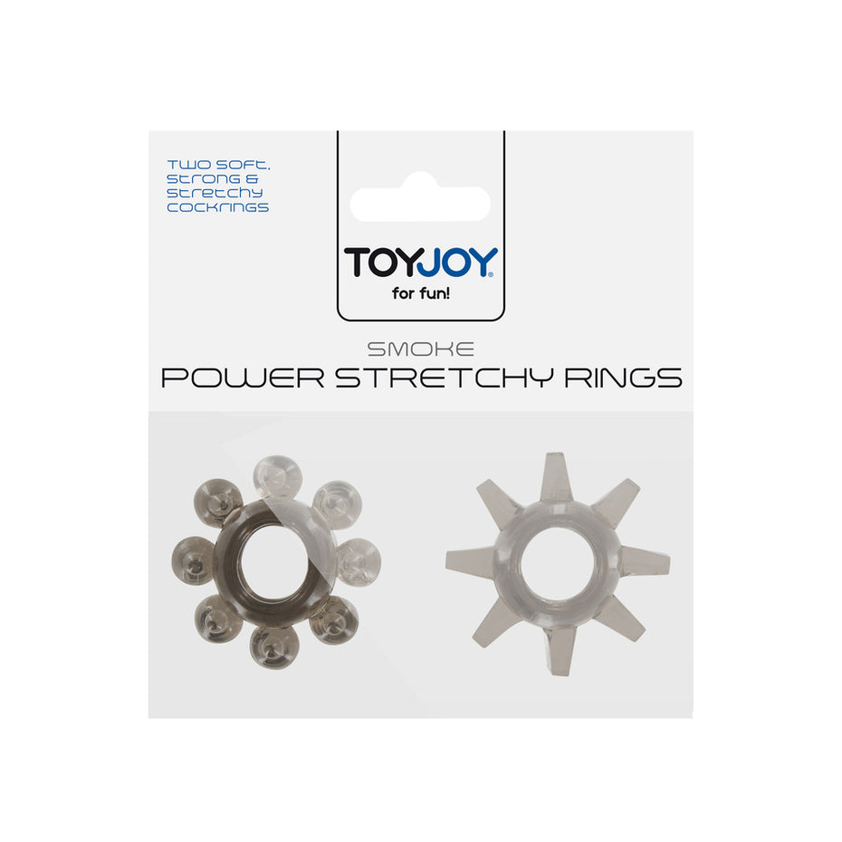 Stretchy ToyJoy Cock Rings for Enhanced Sensation.