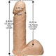 7 Inch Realistic Dildo with Harness for Vac-U-Lock System