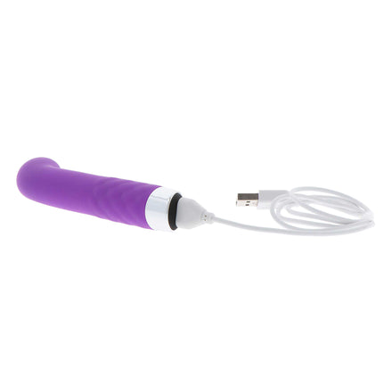 Purple Mini G Spot Vibrator with Sensual Tickling Feature.