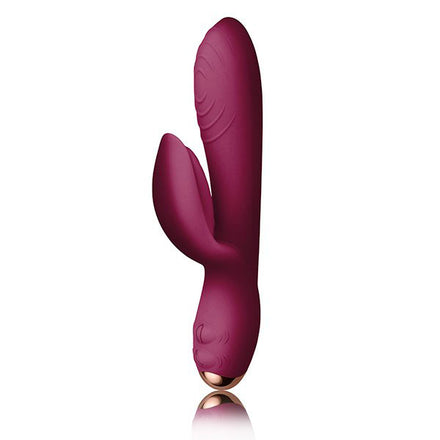Rechargeable Rabbit Vibrator in Burgundy from Rocks Off Everygirl.