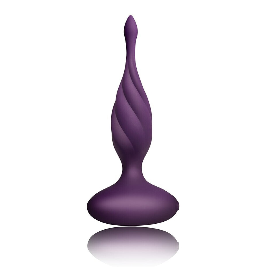 Purple Vibrating Butt Plug - Rocks Off Petite Sensations Discover