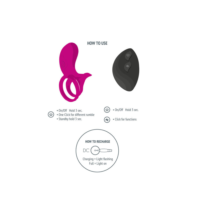 Xocoon Couple's Ring for Enhanced Stimulation