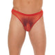 Red G-String with Pouch for Men