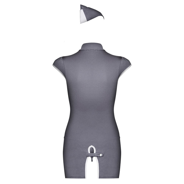 Grey Stewardess Outfit - Get Obsessed!