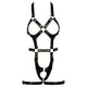 Leather-Look Bad Kitty Body Harness