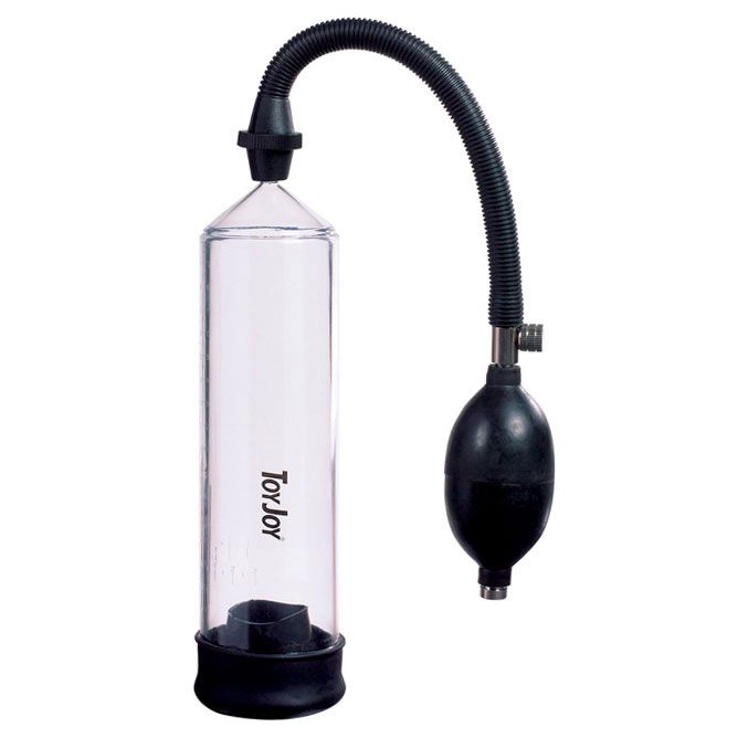 Black & Clear Penis Pump for Enhanced Performance
