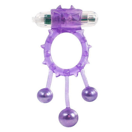 Vibrating Cockring with Ball Stimulation