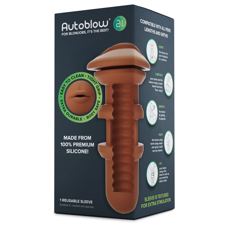Reusable Autoblow A.I Mouth Sleeve.