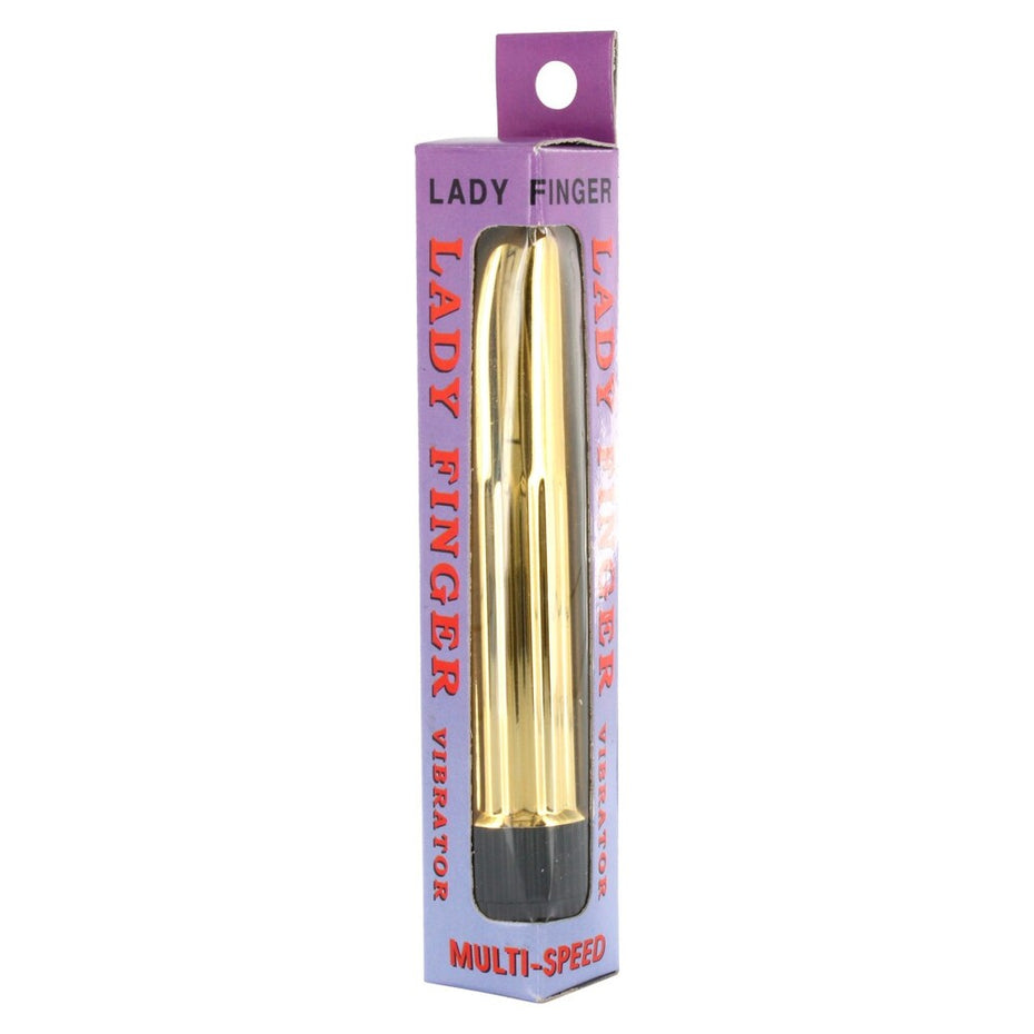 Compact Gold Vibrator for Women