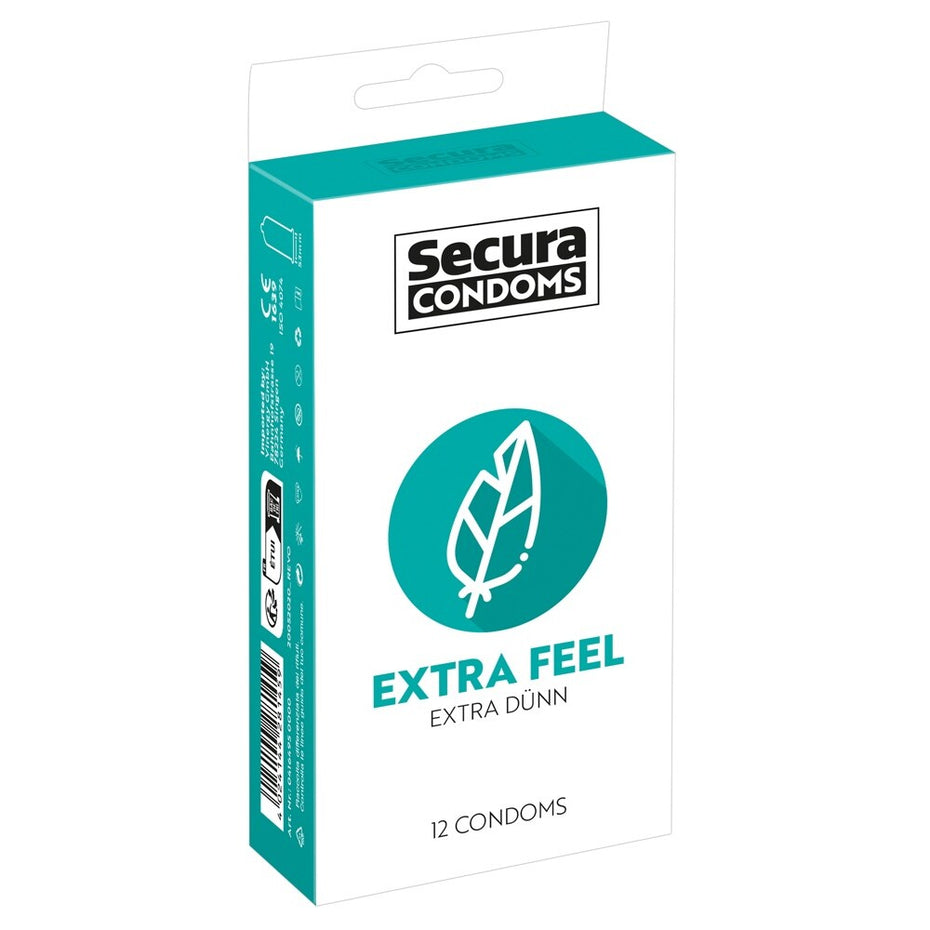 Secura 12-Pack Extra Feel Condoms