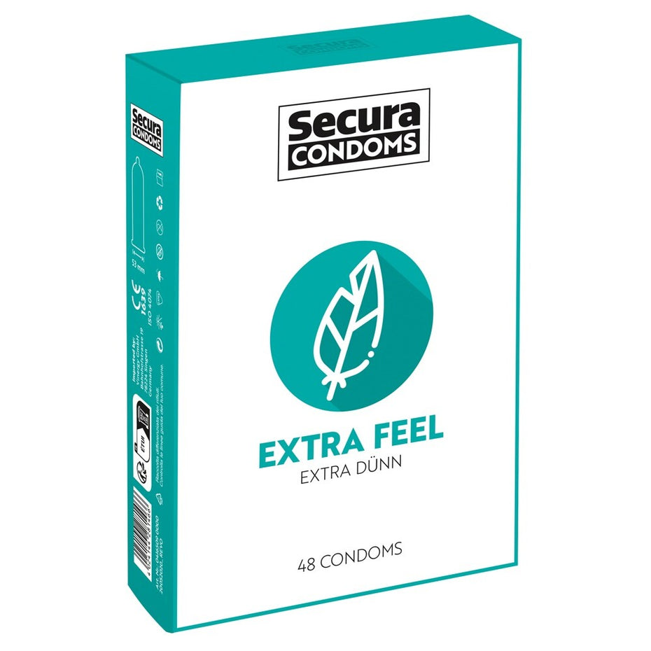 Secura Extra Feel Condoms Pack of 48