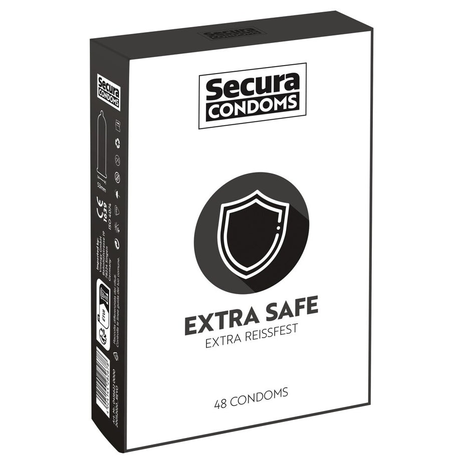 Secura Extra Safe 48-Pack Condoms