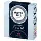 3-Pack of Mister Size 64mm Condoms for an Enhanced Experience