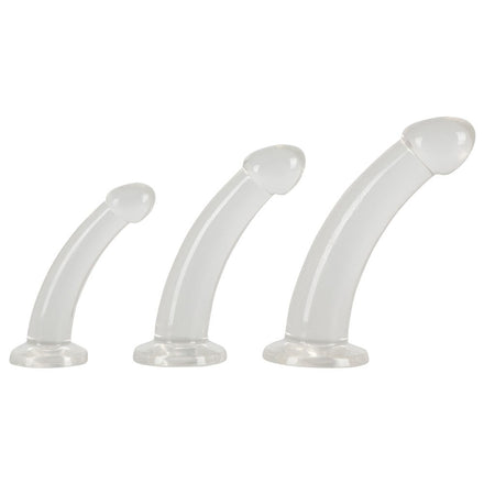 Clear Crystal Anal Training Set (3 Pieces)