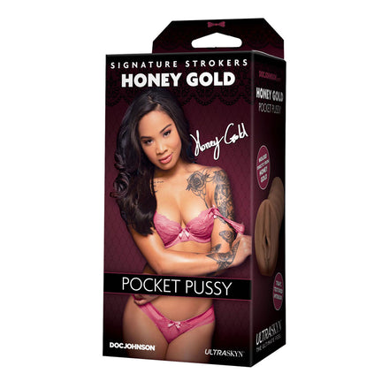 Honey Gold Pocket Pussy by Signature Strokers.