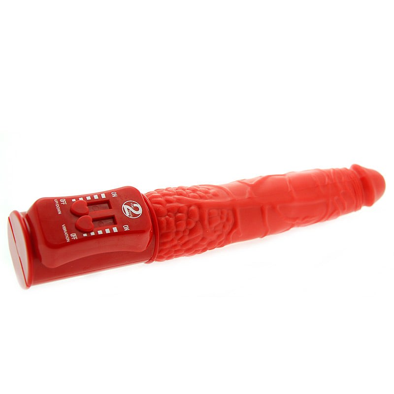 Standard Red Vibrator with Push Action