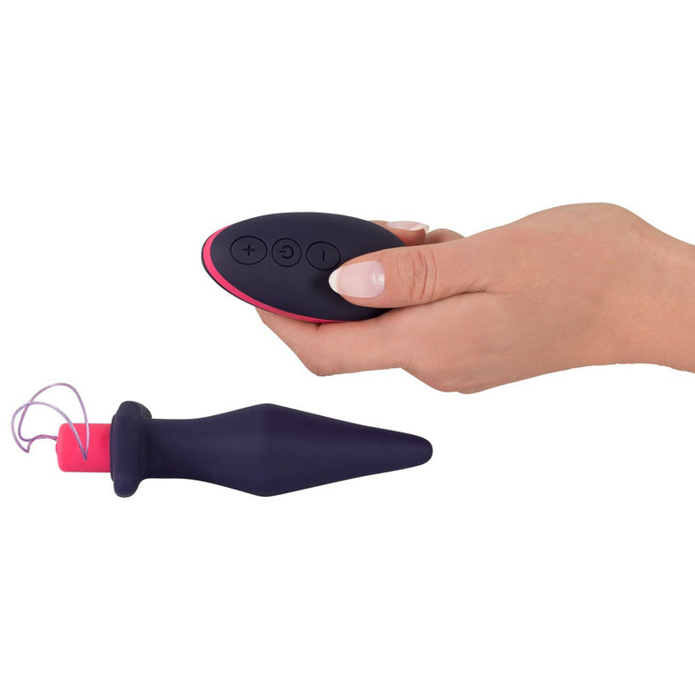 Wireless Rechargeable Butt Plug with Remote Control.