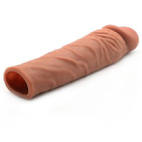 7.4" Flesh Colored Penis Extension Sleeve