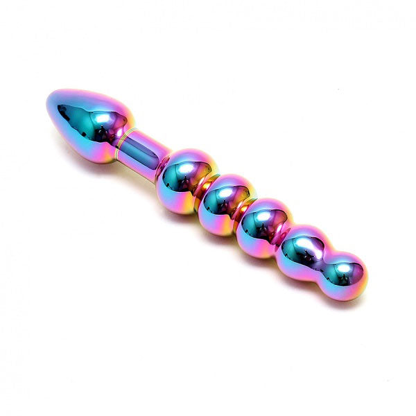 Colorful Glass Laila Anal Probe for Sensual Play.